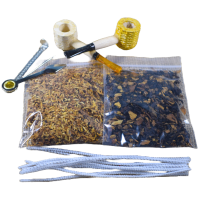 Corn Cob Mini Quick Smoke Pipe Tobacco Sampler